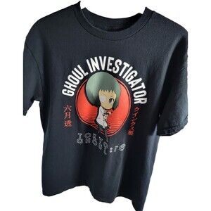 Funk Tokyo Re Ghoul Investigator T- Shirt Medium Black Japanese Anime